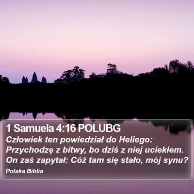 1 Samuela 4:16 POLUBG Bible Verse Image