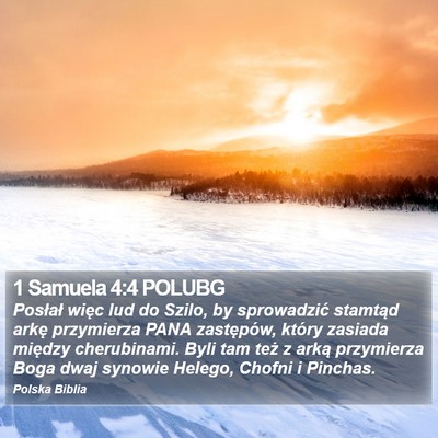 1 Samuela 4:4 POLUBG Bible Verse Image