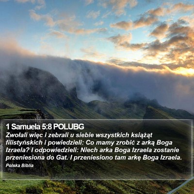 1 Samuela 5:8 POLUBG Bible Verse Image