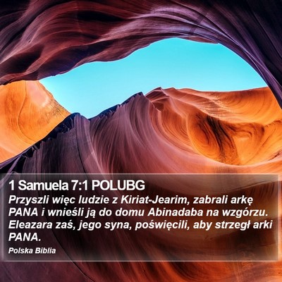 1 Samuela 7:1 POLUBG Bible Verse Image
