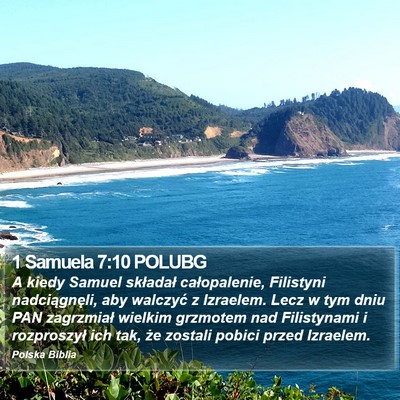 1 Samuela 7:10 POLUBG Bible Verse Image