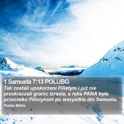 1 Samuela 7:13 POLUBG Bible Verse Image
