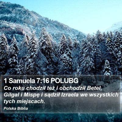 1 Samuela 7:16 POLUBG Bible Verse Image