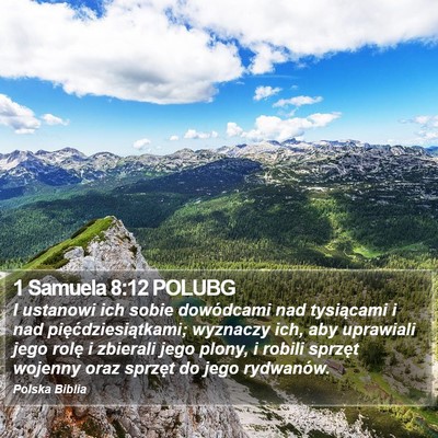 1 Samuela 8:12 POLUBG Bible Verse Image