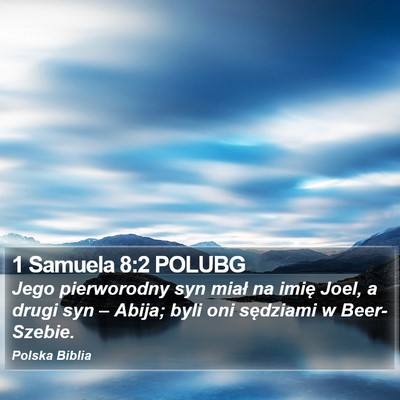 1 Samuela 8:2 POLUBG Bible Verse Image