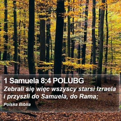 1 Samuela 8:4 POLUBG Bible Verse Image