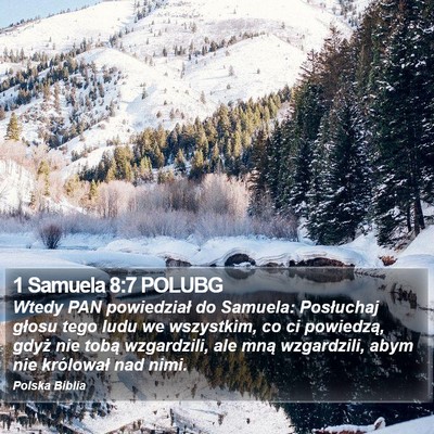 1 Samuela 8:7 POLUBG Bible Verse Image