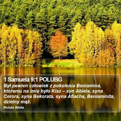 1 Samuela 9:1 POLUBG Bible Verse Image