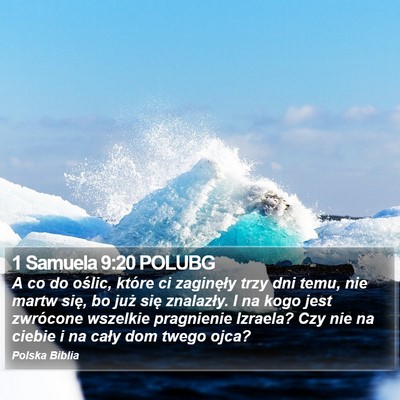 1 Samuela 9:20 POLUBG Bible Verse Image
