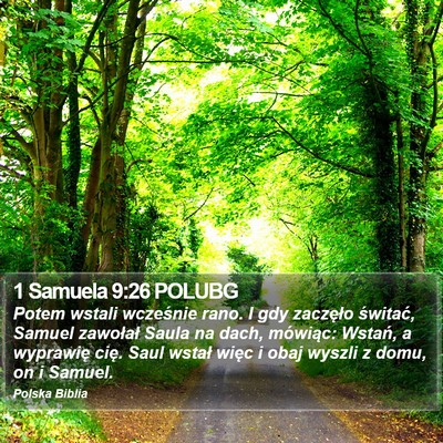 1 Samuela 9:26 POLUBG Bible Verse Image