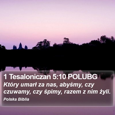 1 Tesaloniczan 5:10 POLUBG Bible Verse Image