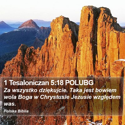 1 Tesaloniczan 5:18 POLUBG Bible Verse Image