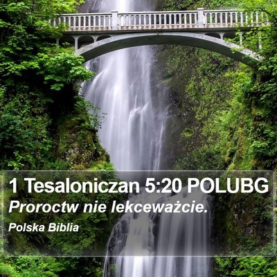 1 Tesaloniczan 5:20 POLUBG Bible Verse Image