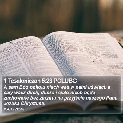 1 Tesaloniczan 5:23 POLUBG Bible Verse Image