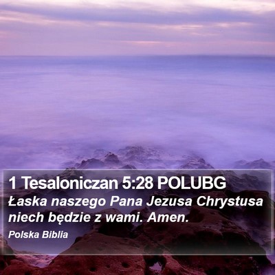 1 Tesaloniczan 5:28 POLUBG Bible Verse Image