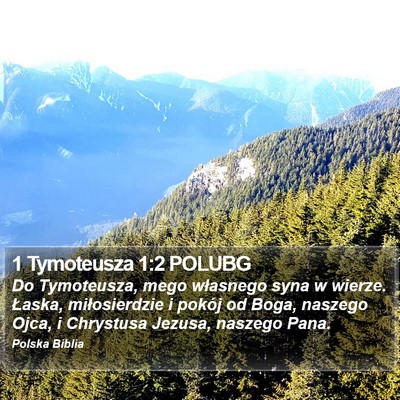 1 Tymoteusza 1:2 POLUBG Bible Verse Image