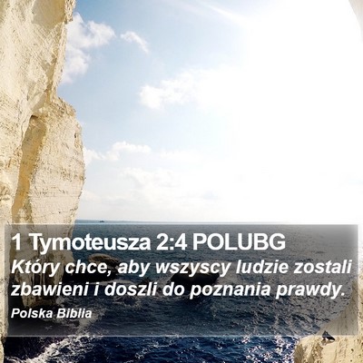 1 Tymoteusza 2:4 POLUBG Bible Verse Image
