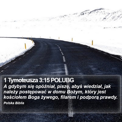 1 Tymoteusza 3:15 POLUBG Bible Verse Image