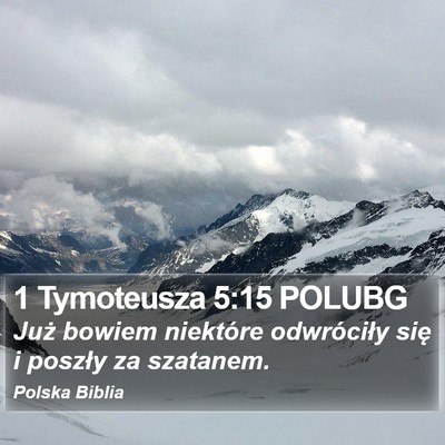 1 Tymoteusza 5:15 POLUBG Bible Verse Image