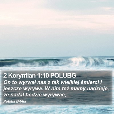 2 Koryntian 1:10 POLUBG Bible Verse Image