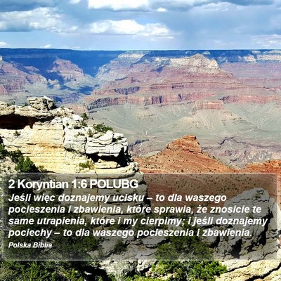 2 Koryntian 1:6 POLUBG Bible Verse Image