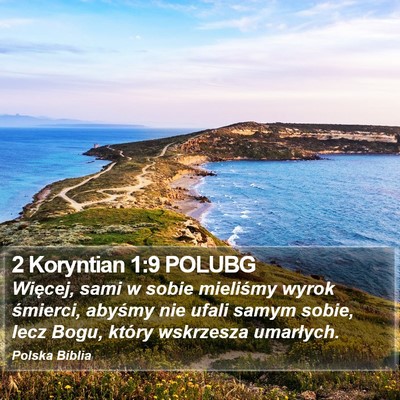 2 Koryntian 1:9 POLUBG Bible Verse Image