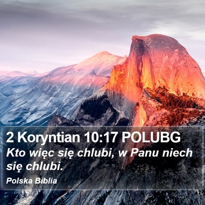2 Koryntian 10:17 POLUBG Bible Verse Image