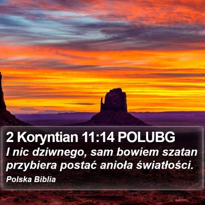2 Koryntian 11:14 POLUBG Bible Verse Image