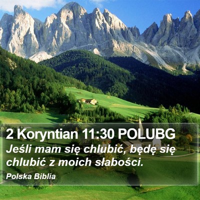 2 Koryntian 11:30 POLUBG Bible Verse Image