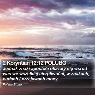 2 Koryntian 12:12 POLUBG Bible Verse Image