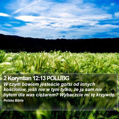 2 Koryntian 12:13 POLUBG Bible Verse Image