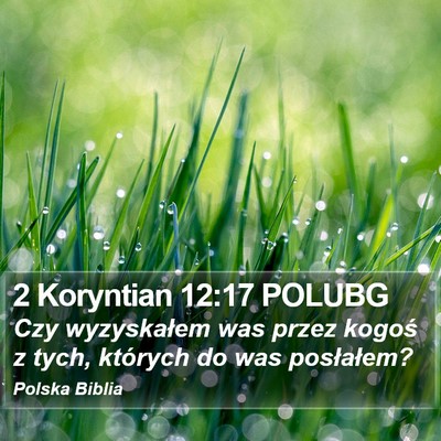 2 Koryntian 12:17 POLUBG Bible Verse Image