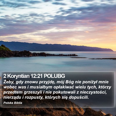 2 Koryntian 12:21 POLUBG Bible Verse Image