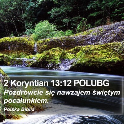 2 Koryntian 13:12 POLUBG Bible Verse Image