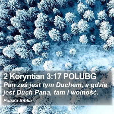 2 Koryntian 3:17 POLUBG Bible Verse Image