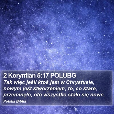 2 Koryntian 5:17 POLUBG Bible Verse Image