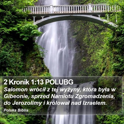 2 Kronik 1:13 POLUBG Bible Verse Image