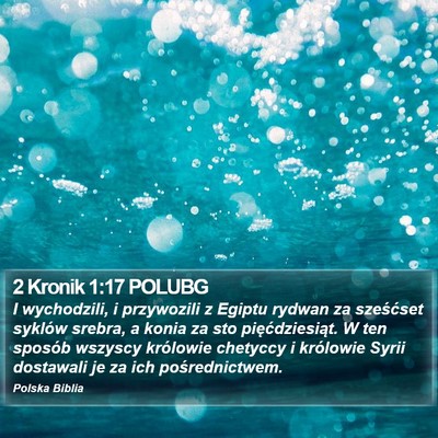 2 Kronik 1:17 POLUBG Bible Verse Image