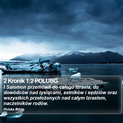 2 Kronik 1:2 POLUBG Bible Verse Image