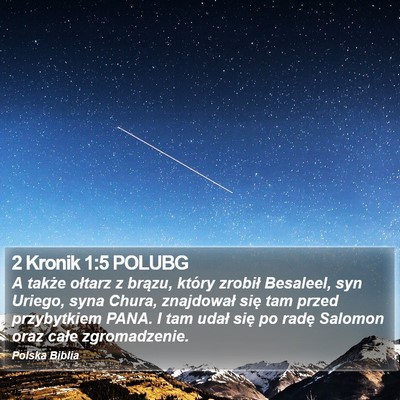 2 Kronik 1:5 POLUBG Bible Verse Image