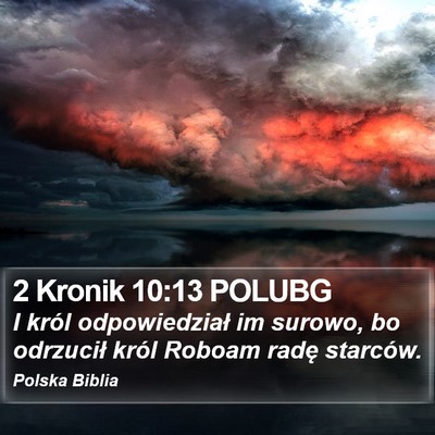 2 Kronik 10:13 POLUBG Bible Verse Image