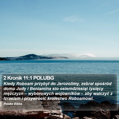 2 Kronik 11:1 POLUBG Bible Verse Image