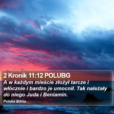 2 Kronik 11:12 POLUBG Bible Verse Image