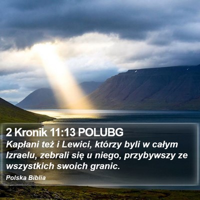 2 Kronik 11:13 POLUBG Bible Verse Image