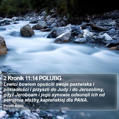 2 Kronik 11:14 POLUBG Bible Verse Image