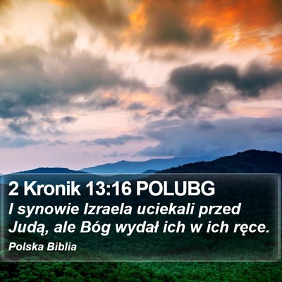 2 Kronik 13:16 POLUBG Bible Verse Image