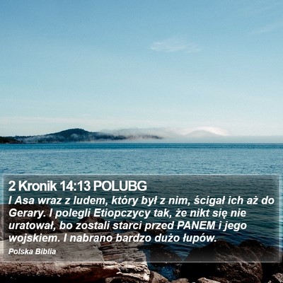 2 Kronik 14:13 POLUBG Bible Verse Image