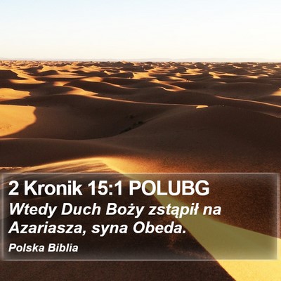 2 Kronik 15:1 POLUBG Bible Verse Image