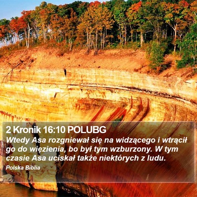 2 Kronik 16:10 POLUBG Bible Verse Image