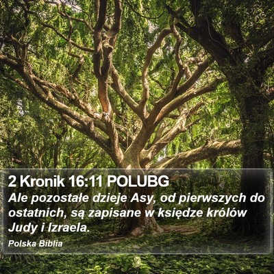2 Kronik 16:11 POLUBG Bible Verse Image